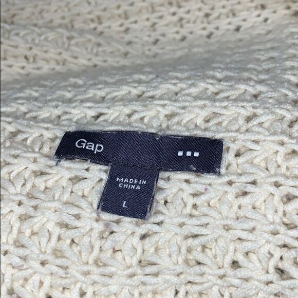 Gap size large chunky knit open front cardigan - Picture 2 of 8